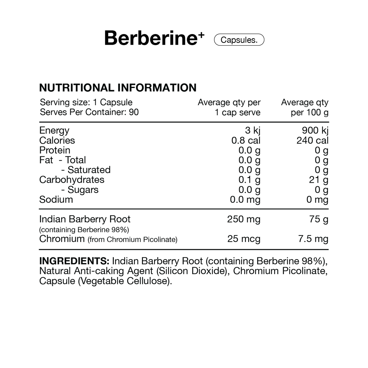 Berberine+ By Switch Nutrition