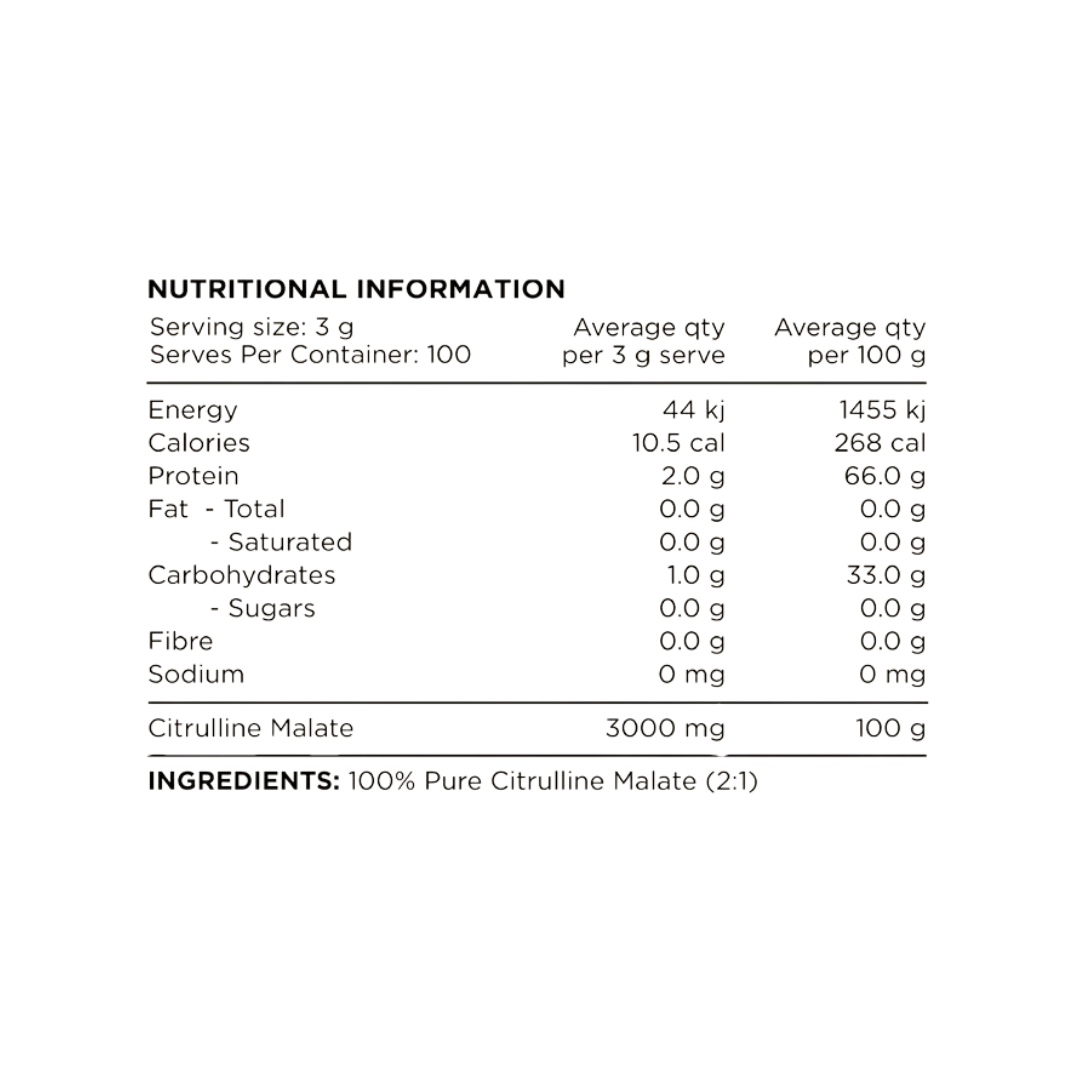 Citrulline Malate By Switch Nutrition