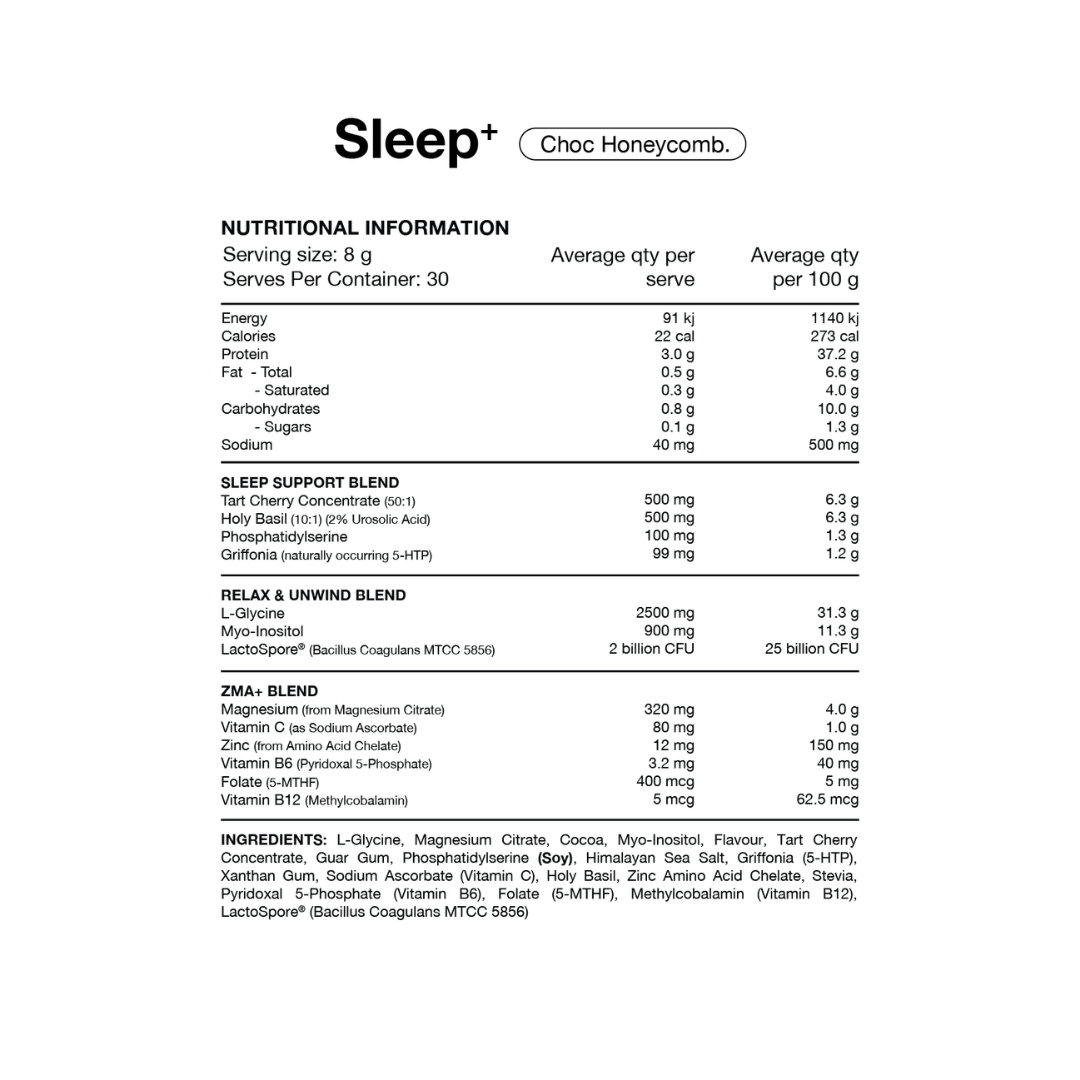 Sleep Sachet Boxes By Switch Nutrition