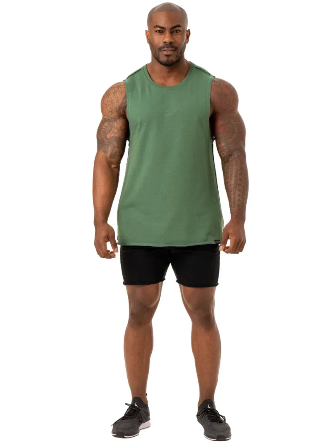 RYDERWEAR - FORCE FLEECE TANK GREEN