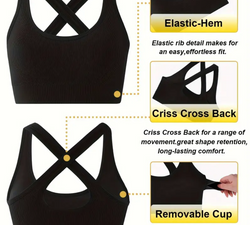 GIINETIX - X BACK BRALETTE