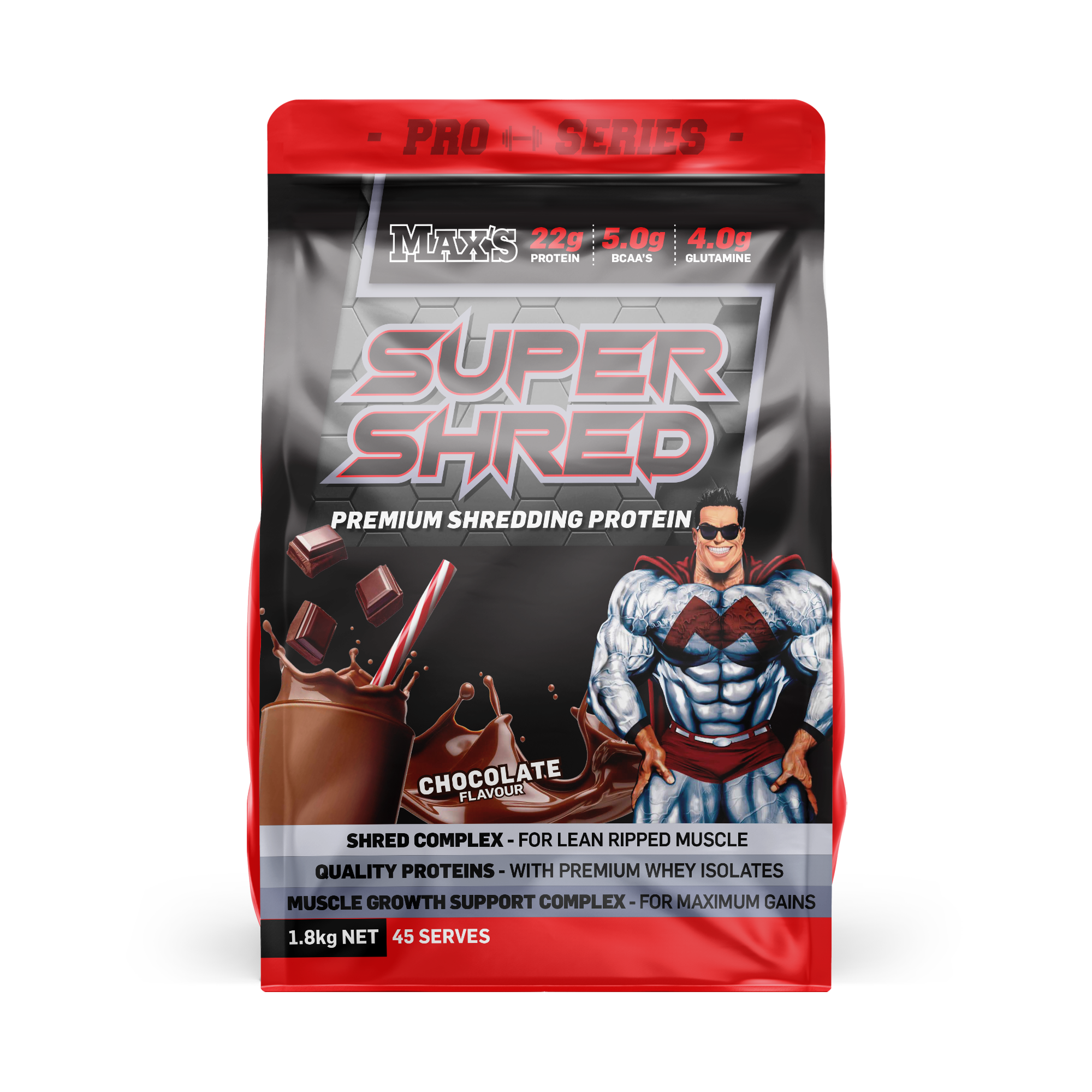 SuperShred — High-Protein, Low-Carb Formula