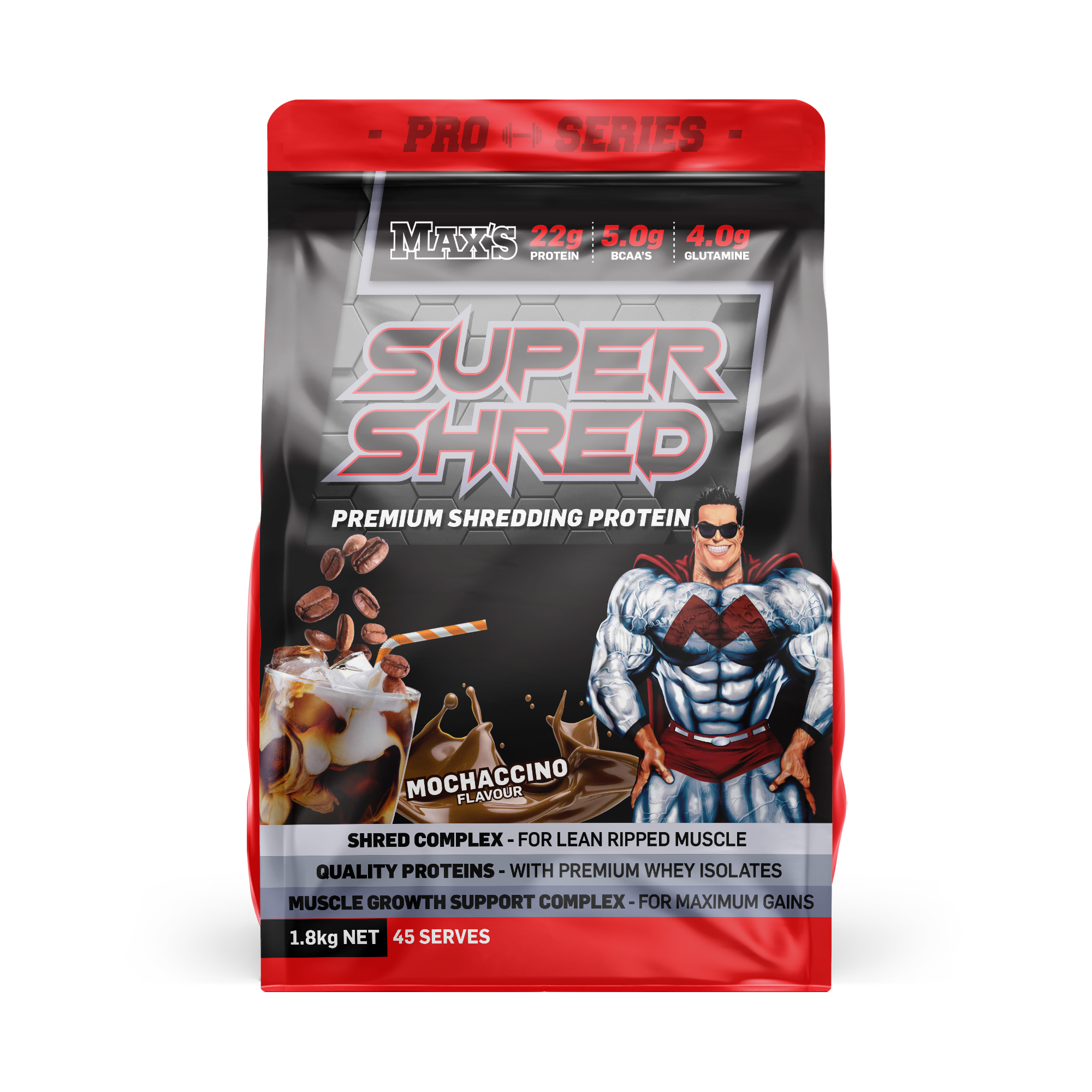 SuperShred — High-Protein, Low-Carb Formula