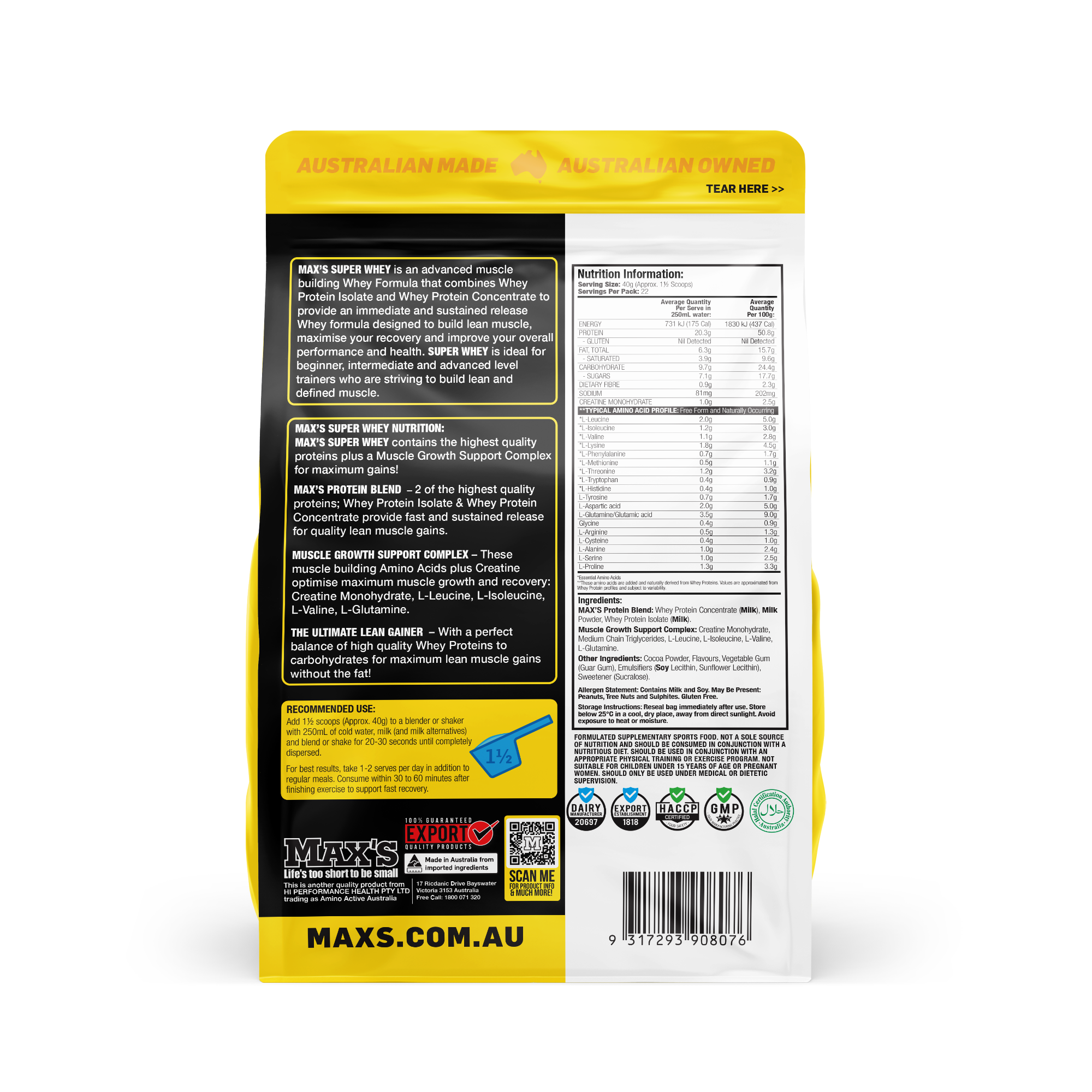 SuperWhey — Premium Protein Blend