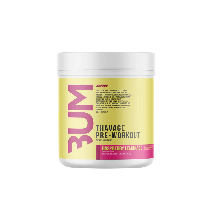 Thavage Pre-Workout By Raw Nutrition