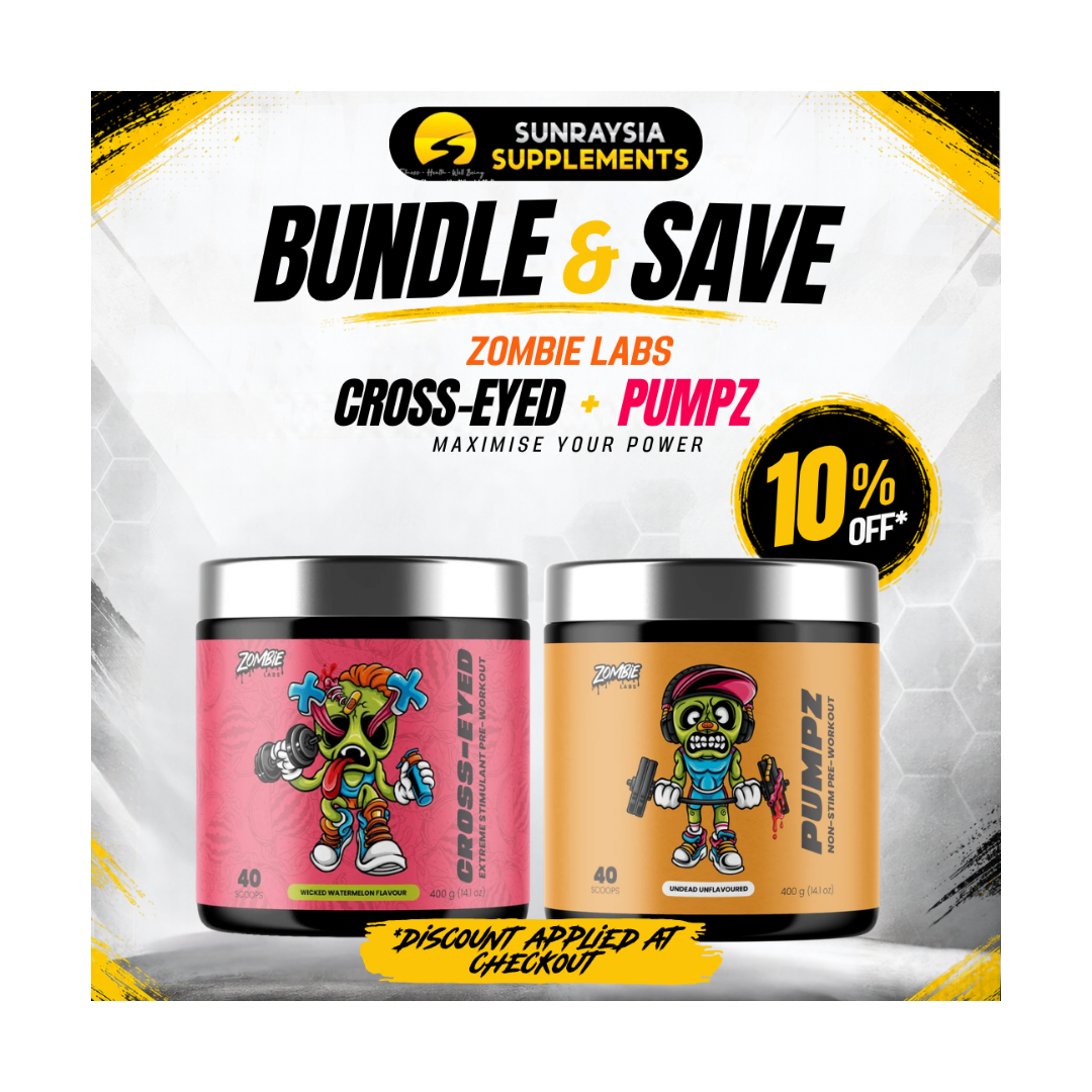 Cross-Eyed Pre-Workout + Pumpz Non Stim Pre-Workout