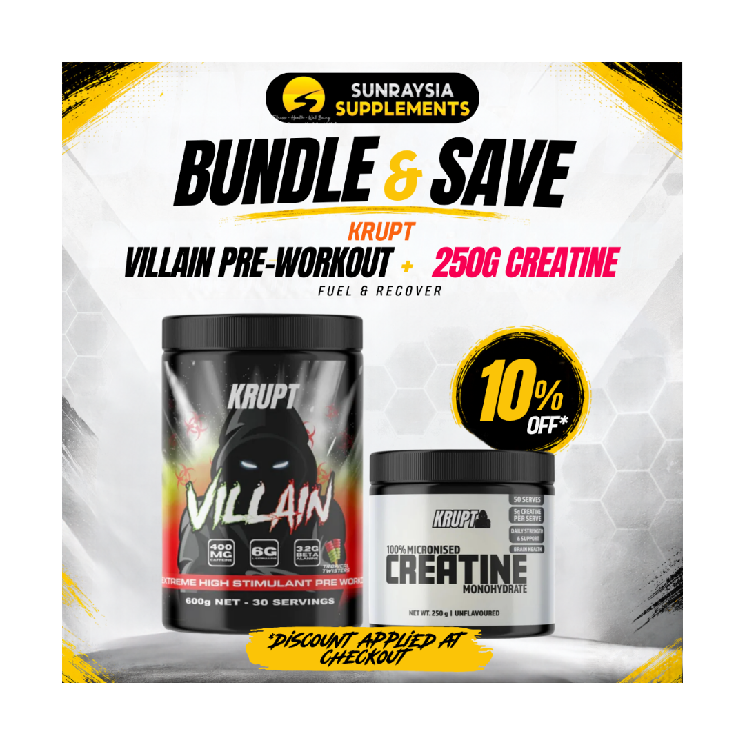 Villain Pre-Workout + Creatine 250g